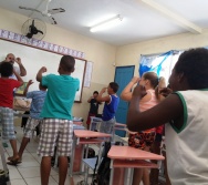 NA TRILHA DOS VALORES - CAPRI DE ALUNOS - ESCOLA ANTÔNIO VIEIRA DE REZENDE  - SERRA - ES