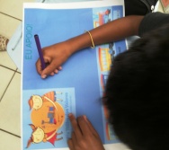 NA TRILHA DOS VALORES - CAPRI DE ALUNOS - ESCOLA ANTÔNIO VIEIRA DE REZENDE  - SERRA - ES