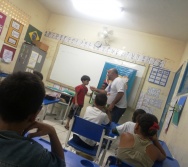 NA TRILHA DOS VALORES - CAPRI DE ALUNOS - ESCOLA ANTÔNIO VIEIRA DE REZENDE  - SERRA - ES