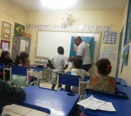 NA TRILHA DOS VALORES - CAPRI DE ALUNOS - ESCOLA ANTÔNIO VIEIRA DE REZENDE  - SERRA - ES