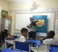 NA TRILHA DOS VALORES - CAPRI DE ALUNOS - ESCOLA ANTÔNIO VIEIRA DE REZENDE  - SERRA - ES