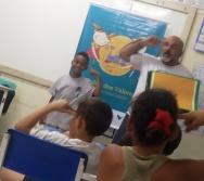 NA TRILHA DOS VALORES - CAPRI DE ALUNOS - ESCOLA ANTÔNIO VIEIRA DE REZENDE  - SERRA - ES