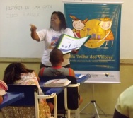 NA TRILHA DOS VALORES - CAPRI DE ALUNOS - ESCOLA ANTÔNIO VIEIRA DE REZENDE  - SERRA - ES