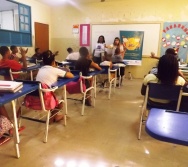 NA TRILHA DOS VALORES - CAPRI DE ALUNOS - ESCOLA ANTÔNIO VIEIRA DE REZENDE  - SERRA - ES