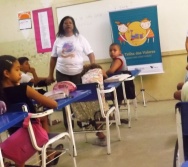 NA TRILHA DOS VALORES - CAPRI DE ALUNOS - ESCOLA ANTÔNIO VIEIRA DE REZENDE  - SERRA - ES