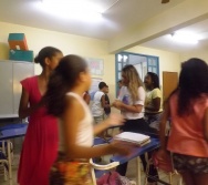 NA TRILHA DOS VALORES - CAPRI DE ALUNOS - ESCOLA ANTÔNIO VIEIRA DE REZENDE  - SERRA - ES