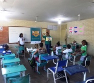 NA TRILHA DOS VALORES - CAPRI DE ALUNOS - ESCOLA ESCOLA EMEF AMÉRICO GUIMARÃES - SERRA