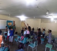 NA TRILHA DOS VALORES - CAPRI DE ALUNOS - ESCOLA ESCOLA EMEF AMÉRICO GUIMARÃES - SERRA