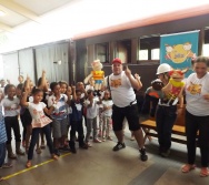 NA TRILHA DOS VALORES - 1ª ETAPA: VIVENCIAR - EMEF ANTÔNIO V. REZENDE