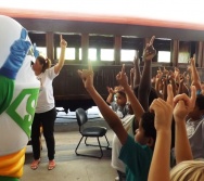 NA TRILHA DOS VALORES - 1ª ETAPA: VIVENCIAR - EMEF ANTÔNIO V. REZENDE