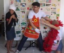 PROJETO CONTANDO HISTÓRIAS COLORINDO VIDAS! COM A PARTICIPAÇÃO DO PSICOPEDAGOGO E CONTADOR DE HISTÓRIA EUGÊNIO FERNANDES