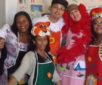 PROJETO CONTANDO HISTÓRIAS COLORINDO VIDAS! COM A PARTICIPAÇÃO DO PSICOPEDAGOGO E CONTADOR DE HISTÓRIA EUGÊNIO FERNANDES