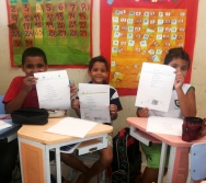 NA TRILHA DOS VALORES - ALUNOS EM AÇÃO COM AS ATIVIDADES DESENVOLVIDAS PELOS PROFESSORES