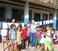 NA TRILHA DOS VALORES - ALUNOS EM AÇÃO COM AS ATIVIDADES DESENVOLVIDAS PELOS PROFESSORES