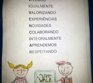 NA TRILHA DOS VALORES - ALUNOS EM AÇÃO COM AS ATIVIDADES DESENVOLVIDAS PELOS PROFESSORES