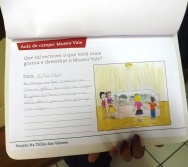 NA TRILHA DOS VALORES - ALUNOS EM AÇÃO COM AS ATIVIDADES DESENVOLVIDAS PELOS PROFESSORES