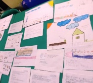 NA TRILHA DOS VALORES - ALUNOS EM AÇÃO COM AS ATIVIDADES DESENVOLVIDAS PELOS PROFESSORES