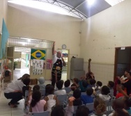 CULMINÂNCIA DO PROJETO COLORIR NO CMEI INTEGRAÇÃO - MATA DA SERRA