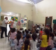 CULMINÂNCIA DO PROJETO COLORIR NO CMEI INTEGRAÇÃO - MATA DA SERRA