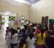 CULMINÂNCIA DO PROJETO COLORIR NO CMEI INTEGRAÇÃO - MATA DA SERRA