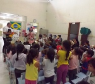 CULMINÂNCIA DO PROJETO COLORIR NO CMEI INTEGRAÇÃO - MATA DA SERRA