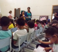 CULMINÂNCIA DO PROJETO COLORIR NO CMEI INTEGRAÇÃO - MATA DA SERRA