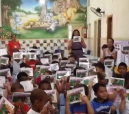 CULMINÂNCIA DO PROJETO COLORIR NO CMEI INTEGRAÇÃO - MATA DA SERRA