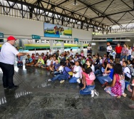FOTOS DO PROJETO NA TRILHA DOS VALORES - EQUIPE DE COMUNICÃO VALE