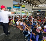 FOTOS DO PROJETO NA TRILHA DOS VALORES - EQUIPE DE COMUNICÃO VALE