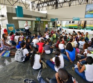 FOTOS DO PROJETO NA TRILHA DOS VALORES - EQUIPE DE COMUNICÃO VALE