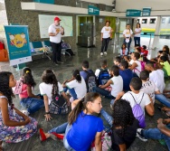 FOTOS DO PROJETO NA TRILHA DOS VALORES - EQUIPE DE COMUNICÃO VALE