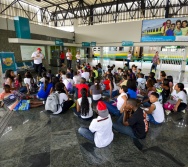 FOTOS DO PROJETO NA TRILHA DOS VALORES - EQUIPE DE COMUNICÃO VALE