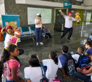 FOTOS DO PROJETO NA TRILHA DOS VALORES - EQUIPE DE COMUNICÃO VALE