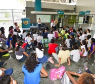 FOTOS DO PROJETO NA TRILHA DOS VALORES - EQUIPE DE COMUNICÃO VALE