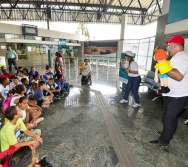 FOTOS DO PROJETO NA TRILHA DOS VALORES - EQUIPE DE COMUNICÃO VALE