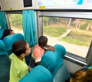 FOTOS DO PROJETO NA TRILHA DOS VALORES - EQUIPE DE COMUNICÃO VALE