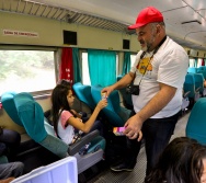 FOTOS DO PROJETO NA TRILHA DOS VALORES - EQUIPE DE COMUNICÃO VALE