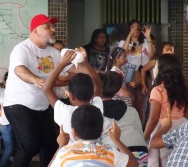 NA TRILHA DOS VALORES - ETAPA ALCANÇAR E LEGITIMAR - EMEF ANTONIO V. REZENDE -  C. CARAPINA