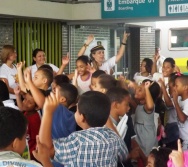 NA TRILHA DOS VALORES - ETAPA ALCANÇAR E LEGITIMAR - EMEF ANTONIO V. REZENDE -  C. CARAPINA