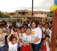 NA TRILHA DOS VALORES - ETAPA ALCANÇAR E LEGITIMAR - EEEF MANOEL PASCHOAL - FLEXAL