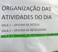 CULMINÂNCIA DO PROJETO SEGURANÇA FERROVIÁRIA NÃO É BRINCADEIRA - OFICINAS