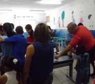 CULMINÂNCIA DO PROJETO SEGURANÇA FERROVIÁRIA NÃO É BRINCADEIRA - OFICINAS