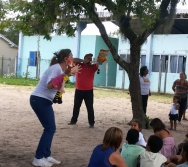 CULMINÂNCIA DO PROJETO SEGURANÇA FERROVIÁRIA NÃO É BRINCADEIRA - APRESENTAÇÃO