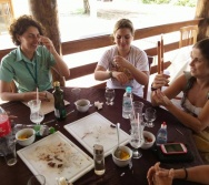 CONFRATERNIZAÇÃO DA EQUIPE SEGURANÇA FERROVIÁRIA NÃO É BRINCADEIRA - POVOS INDÍGENAS