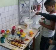 PINTANDO O SETE COM O PROJETO NA TRILHA DOS VALORES