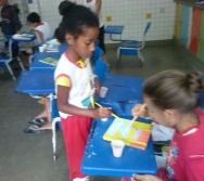 PINTANDO O SETE COM O PROJETO NA TRILHA DOS VALORES