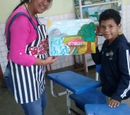 PINTANDO O SETE COM O PROJETO NA TRILHA DOS VALORES