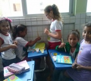 PINTANDO O SETE COM O PROJETO NA TRILHA DOS VALORES