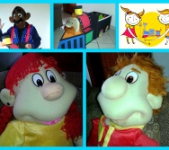 O maquinista, a Bubú e Alvinho fizeram uma ótima viagem de SP.