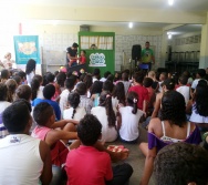 FESTEJOS DO PROJETO NA TRILHA DOS VALORES - EMEF AMÉRICO GUIMARÃES - CARAPINA GRANDE